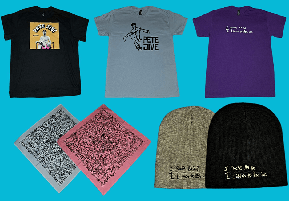 pete jive new merch